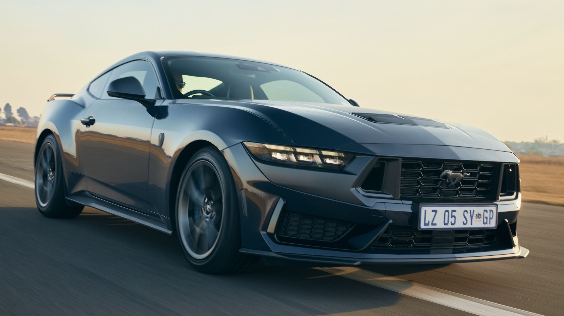TopGear South Africa Ford Mustang Dark Horse